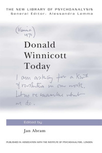 表紙画像: Donald Winnicott Today 1st edition 9780415564885