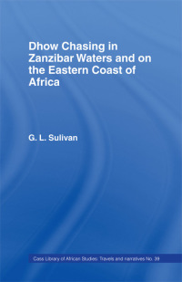 Cover image: Dhow Chasing in Zanzibar Waters 1st edition 9780714618555