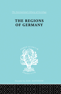 Cover image: The Regions of Germany 1st edition 9780415177030