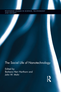 Imagen de portada: The Social Life of Nanotechnology 1st edition 9780415629621