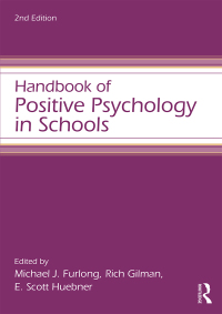 Cover image: Handbook of Positive Psychology in Schools 2nd edition 9780415621861