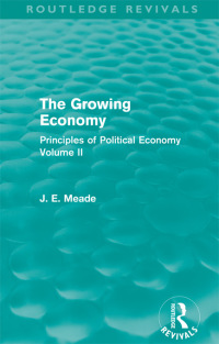 Cover image: The Growing Economy 1st edition 9780415526487