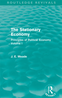 Imagen de portada: The Stationary Economy (Routledge Revivals) 1st edition 9780415526470