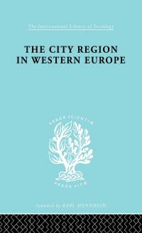 Cover image: The City Region in Western Europe 1st edition 9780415177085