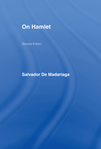Imagen de portada: On Hamlet 1st edition 9781138977495