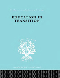 表紙画像: Education in Transition 1st edition 9780415177597