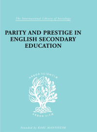 Titelbild: Parity and Prestige in English Secondary Education 1st edition 9780415864046