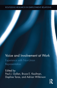 Cover image: Voice and Involvement at Work 1st edition 9781138340947