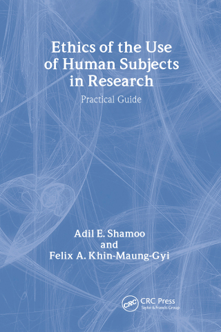 Cover image: Ethics of the Use of Human Subjects in Research 1st edition 9780815340737