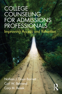 Imagen de portada: College Counseling for Admissions Professionals 1st edition 9780415536981