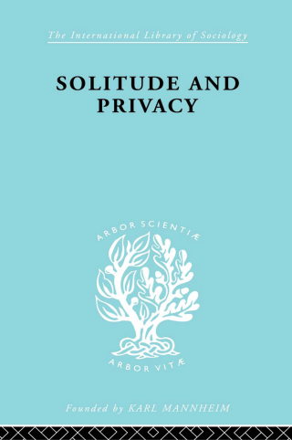 Titelbild: Solitude and Privacy 1st edition 9780415864152