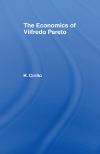 Cover image: The Economics of Vilfredo Pareto 1st edition 9781138419285
