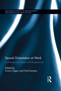 Imagen de portada: Sexual Orientation at Work 1st edition 9781138340060