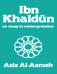 Omslagafbeelding: Ibn Khaldun 1st edition 9780714631301