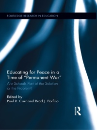 Imagen de portada: Educating for Peace in a Time of Permanent War 1st edition 9780415899208