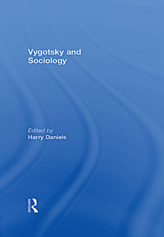 Cover image: Vygotsky and Sociology 1st edition 9780415678223