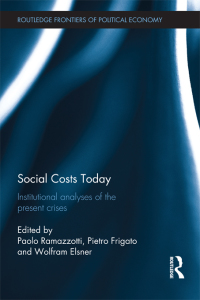 Cover image: Social Costs Today 1st edition 9781138243477