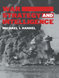 Imagen de portada: War, Strategy and Intelligence 1st edition 9780714633114