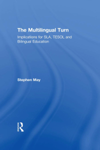 Cover image: The Multilingual Turn 1st edition 9780415534321