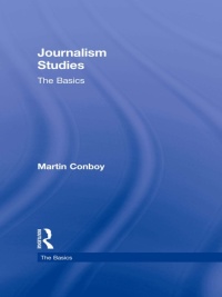 Titelbild: Journalism Studies: The Basics 1st edition 9780415587945
