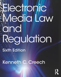 Omslagafbeelding: Electronic Media Law and Regulation 6th edition 9780415518093