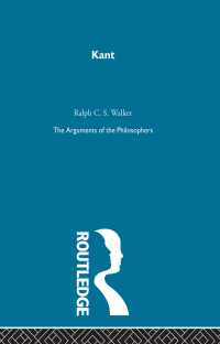 Imagen de portada: Kant-Arg Philosophers 1st edition 9780415203678