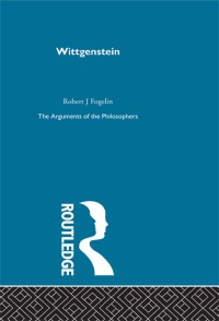 Omslagafbeelding: Wittgenstein-Arg Philosophers 1st edition 9780415203784