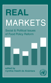 Immagine di copertina: Real Markets: Social and Political Issues of Food Policy Reform 1st edition 9781138984653