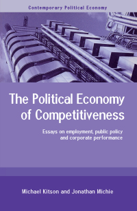Imagen de portada: The Political Economy of Competitiveness 1st edition 9780415204965