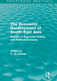 Cover image: The Economic Development of South-East Asia (Routledge Revivals) 1st edition 9780415526111