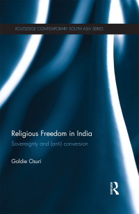 Imagen de portada: Religious Freedom in India 1st edition 9781138109230