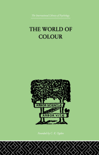 Cover image: The World Of Colour 1st edition 9780415209618
