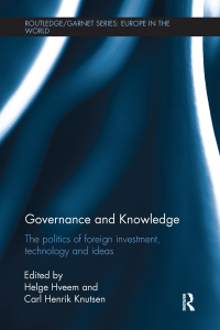 Imagen de portada: Governance and Knowledge 1st edition 9780415698481