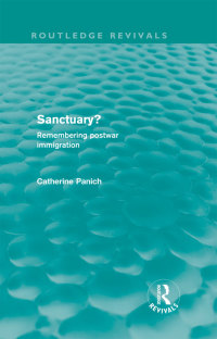 Titelbild: Sanctuary? (Routledge Revivals) 1st edition 9780415528306