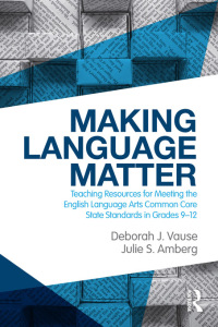 Omslagafbeelding: Making Language Matter 1st edition 9780415528009