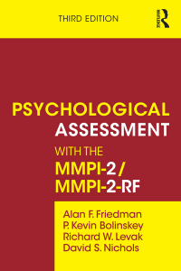 Cover image: Psychological Assessment with the MMPI-2 / MMPI-2-RF 3rd edition 9780415526333
