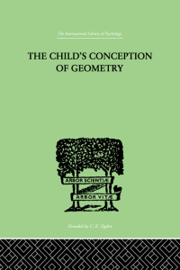 Immagine di copertina: Child's Conception Of Geometry 1st edition 9780415846417