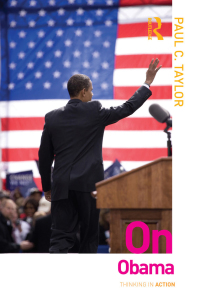 Omslagafbeelding: On Obama 1st edition 9780415525473