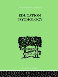 Cover image: Education Psychology 1st edition 9780415210119