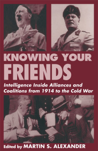 Imagen de portada: Knowing Your Friends 1st edition 9780714644332