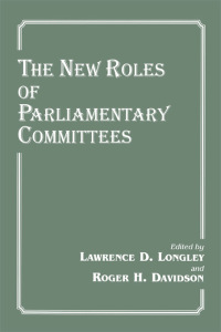 Cover image: The New Roles of Parliamentary Committees 1st edition 9780714644424