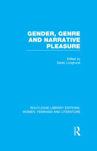 Imagen de portada: Gender, Genre & Narrative Pleasure 1st edition 9780415523264