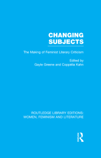 Cover image: Changing Subjects 1st edition 9780415523561