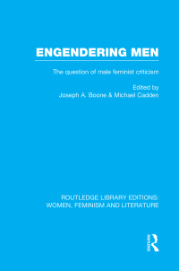 Imagen de portada: Engendering Men 1st edition 9780415523295