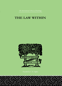 Imagen de portada: The Law Within 1st edition 9780415210218