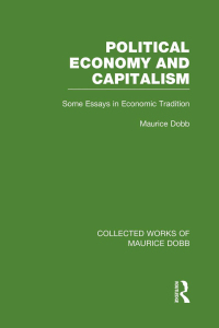 صورة الغلاف: Political Economy and Capitalism 1st edition 9780415523639