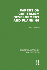 Cover image: Papers on Capitalism, Development and Planning 1st edition 9780415523615