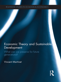 Cover image: Economic Theory and Sustainable Development 1st edition 9781138798816