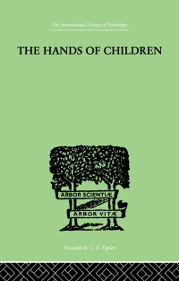 Immagine di copertina: The Hands Of Children 1st edition 9781138875449