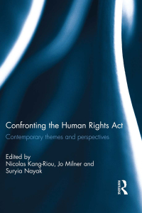 Imagen de portada: Confronting the Human Rights Act 1998 1st edition 9780415730563